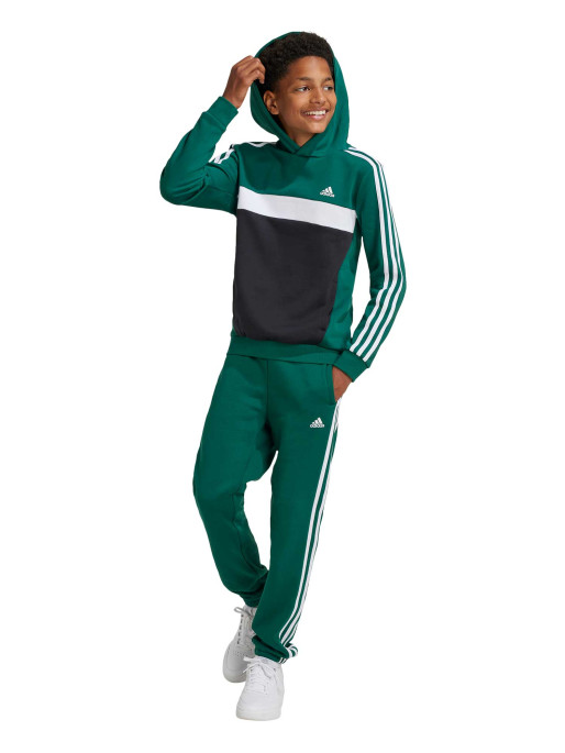 ADIDAS SPORTSWEAR Tiberio 3-Stripes Colorblock Fleece Hoodie Kids