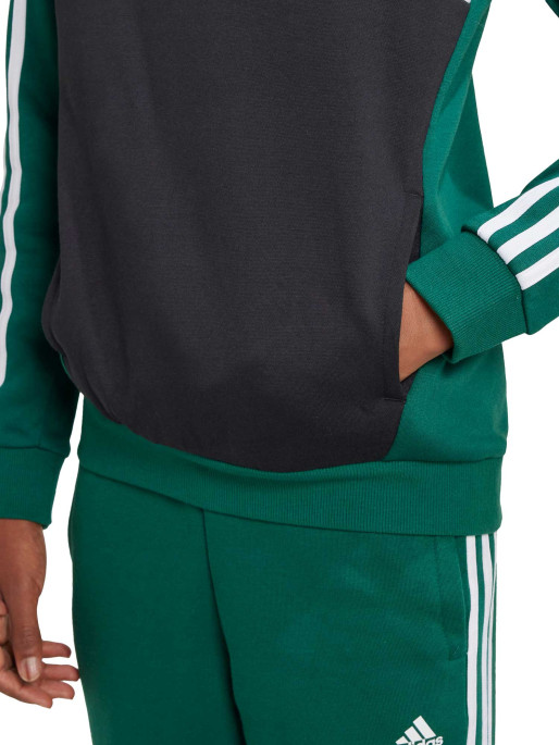 ADIDAS SPORTSWEAR Tiberio 3-Stripes Colorblock Fleece Hoodie Kids