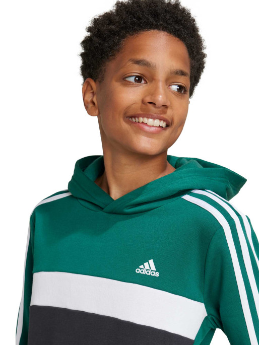 ADIDAS SPORTSWEAR Tiberio 3-Stripes Colorblock Fleece Hoodie Kids
