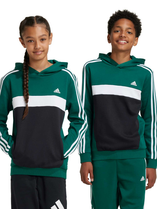 ADIDAS SPORTSWEAR Tiberio 3-Stripes Colorblock Fleece Hoodie Kids