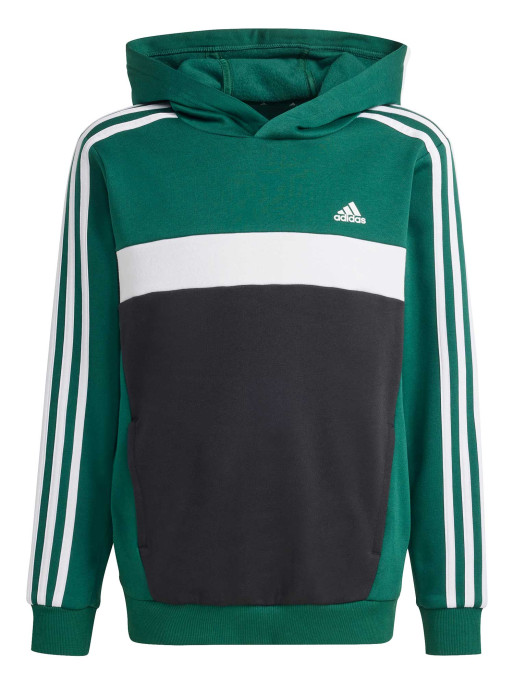 ADIDAS SPORTSWEAR Tiberio 3-Stripes Colorblock Fleece Hoodie Kids