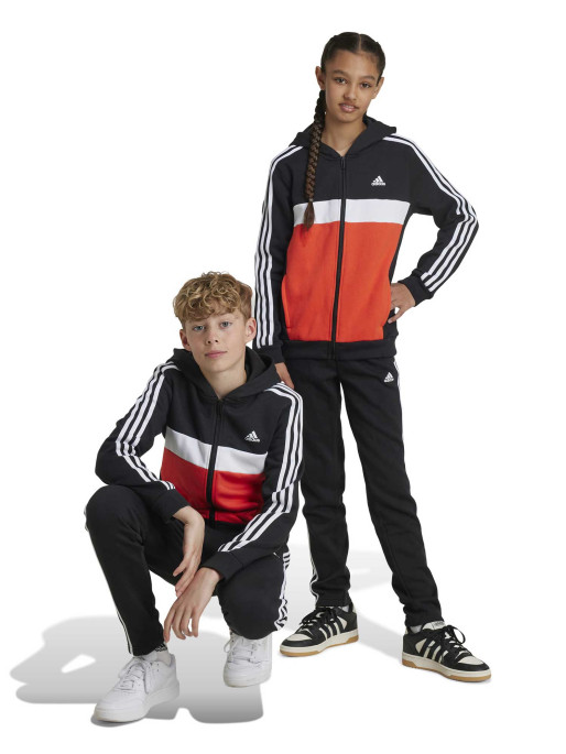 ADIDAS SPORTSWEAR Tiberio 3-Stripes Colorblock Fleece Tracksuit Kids