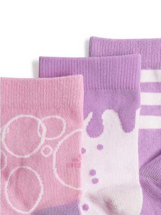 ADIDAS PERFORMANCE Graphic Socks 3 Pair Pack Kids