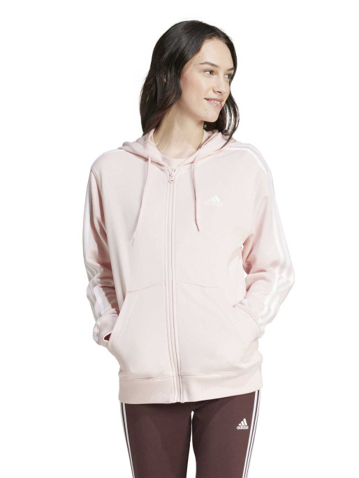 ADIDAS SPORTSWEAR Essentials 3-Stripes French Terry Full-Zip Hoodie