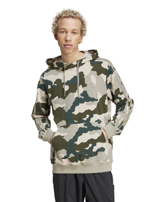 ADIDAS SPORTSWEAR Μακρυμάνικη Μπλούζα Seasonal Essentials Camouflage Hoodie