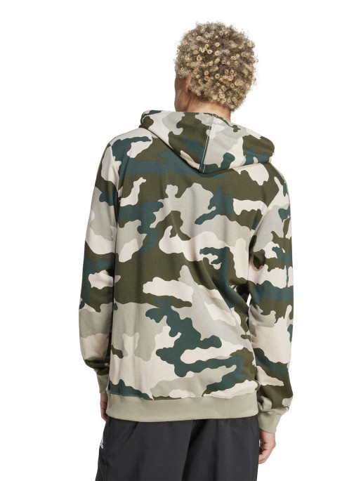 ADIDAS SPORTSWEAR Μακρυμάνικη Μπλούζα Seasonal Essentials Camouflage Hoodie