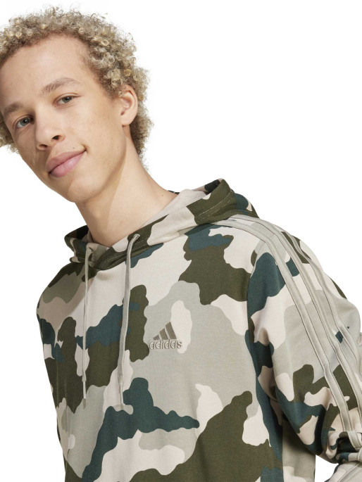 ADIDAS SPORTSWEAR Μακρυμάνικη Μπλούζα Seasonal Essentials Camouflage Hoodie