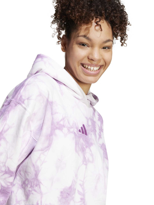 ADIDAS SPORTSWEAR ALL SZN Fleece Tie-Dye Loose Hoodie