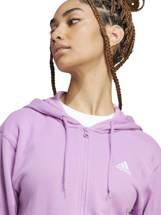 ADIDAS SPORTSWEAR Essentials Linear Full-Zip French Terry Hoodie