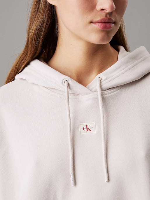 Calvin Klein Jeans Суитшърт WOVEN LABEL HOODIE