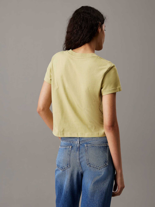 Calvin Klein Jeans Тениска SCRIPT INSTITUTIONAL BABY TEE