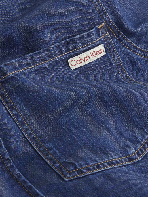 Calvin Klein Jeans BELTED TENCEL DENIM SHIRT DRES