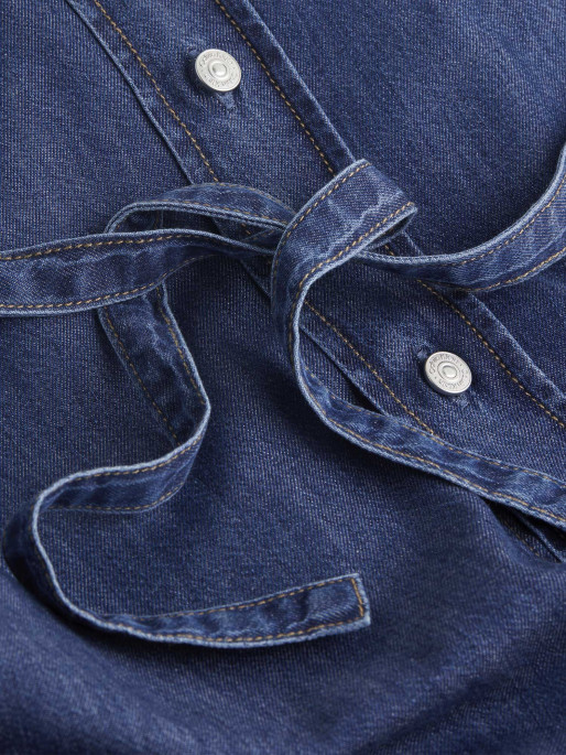 Calvin Klein Jeans BELTED TENCEL DENIM SHIRT DRES