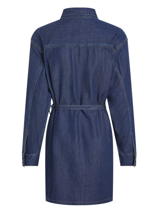 Calvin Klein Jeans BELTED TENCEL DENIM SHIRT DRES