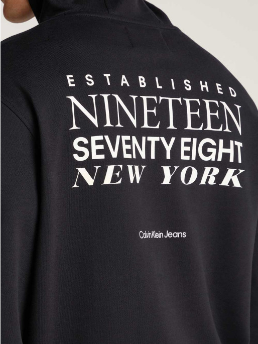 Calvin Klein Jeans TYPEFACE GRAPHIC HOODIE