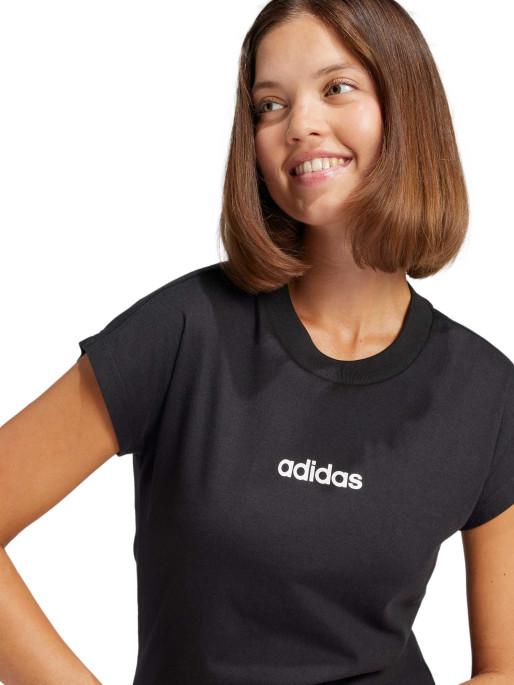 ADIDAS SPORTSWEAR Tricou Essentials Linear Cotton