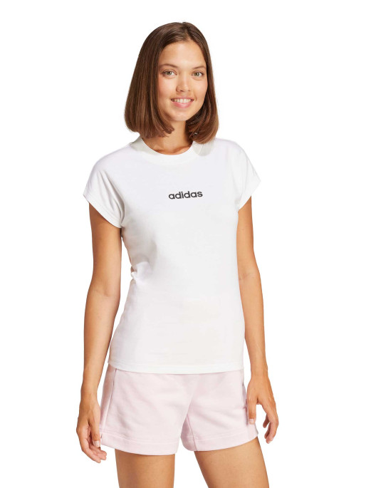 ADIDAS SPORTSWEAR Essentials Linear Cotton T-Shirt