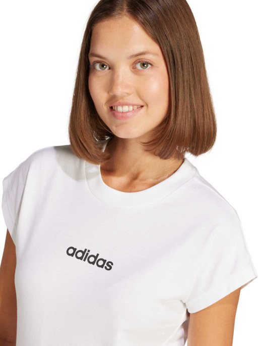 ADIDAS SPORTSWEAR Essentials Linear Cotton T-Shirt