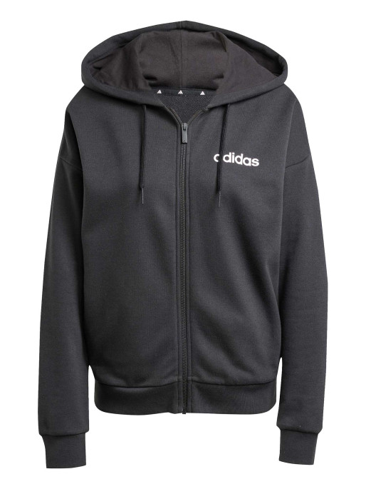 ADIDAS SPORTSWEAR Essentials Linear Full-Zip French Terry Hoodie