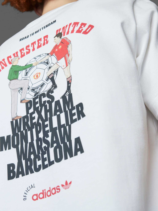 ADIDAS ORIGINALS Тениска Manchester United 91 T-Shirt