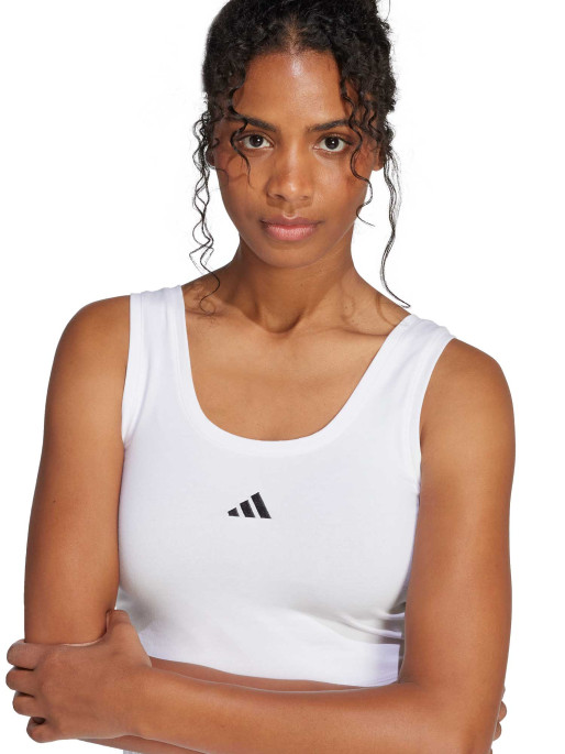 ADIDAS SPORTSWEAR Essentials Small Logo Cotton Lifestyle Tank