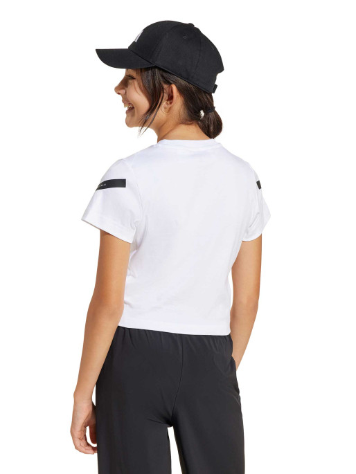 ADIDAS SPORTSWEAR Z.N.E. Fitted Crop T-Shirt Kids