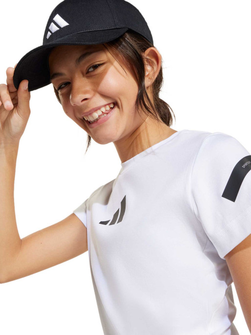 ADIDAS SPORTSWEAR Z.N.E. Fitted Crop T-Shirt Kids