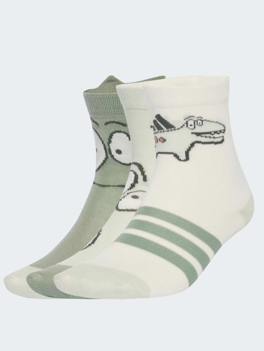 ADIDAS PERFORMANCE Kids' Adiraptor Socks 3 Pairs
