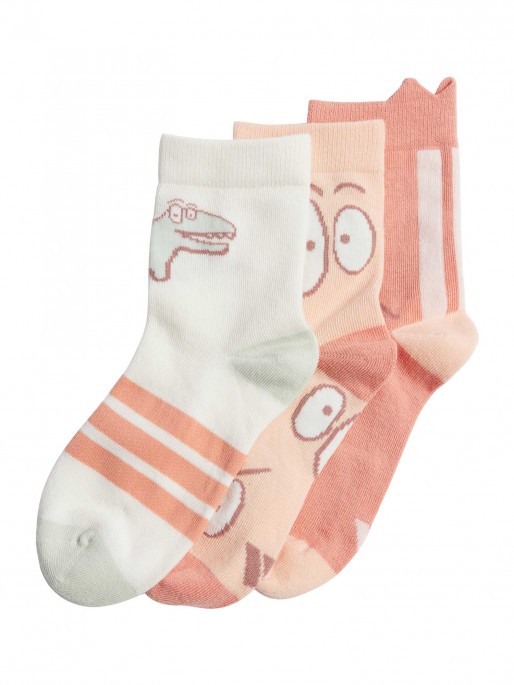 ADIDAS PERFORMANCE Kids' Adiraptor Socks 3 Pairs