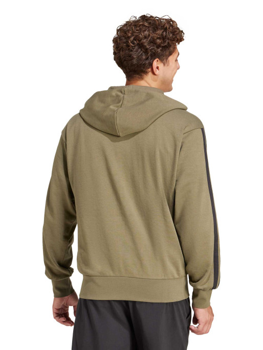 ADIDAS SPORTSWEAR Αθλητική Ζακέτα Essentials 3-Stripes French Terry