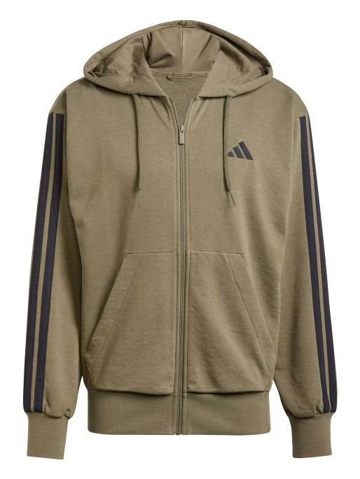 ADIDAS SPORTSWEAR Αθλητική Ζακέτα Essentials 3-Stripes French Terry