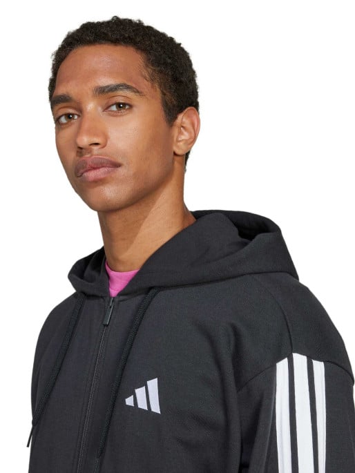 ADIDAS SPORTSWEAR Αθλητική Ζακέτα Essentials 3-Stripes French Terry
