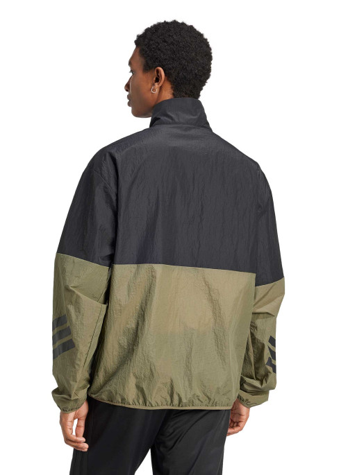 ADIDAS SPORTSWEAR Future Icons 3-Stripes Woven Half-Zip Sweatshirt