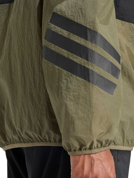 ADIDAS SPORTSWEAR Future Icons 3-Stripes Woven Half-Zip Sweatshirt