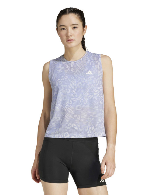ADIDAS PERFORMANCE Own the Run CLIMACOOL 3-Stripes Tank Top