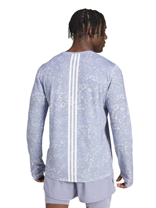 ADIDAS PERFORMANCE Own the Run CLIMACOOL 3-Stripes Top