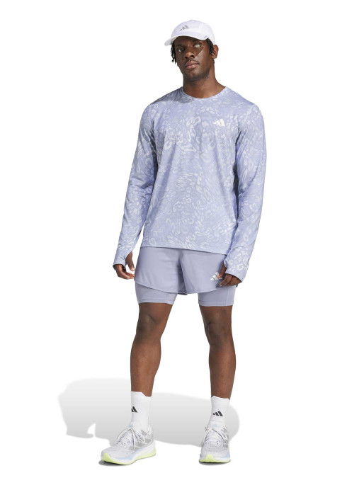 ADIDAS PERFORMANCE Own the Run CLIMACOOL 3-Stripes Top