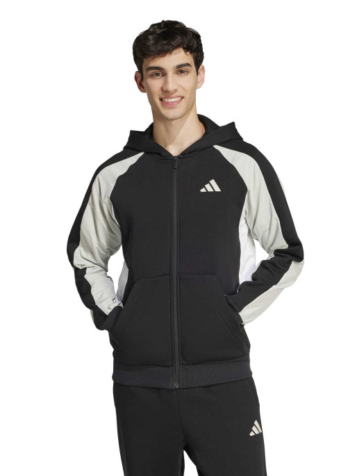 ADIDAS SPORTSWEAR Seasonal Essentials Colorblock Full-Zip Hoodie