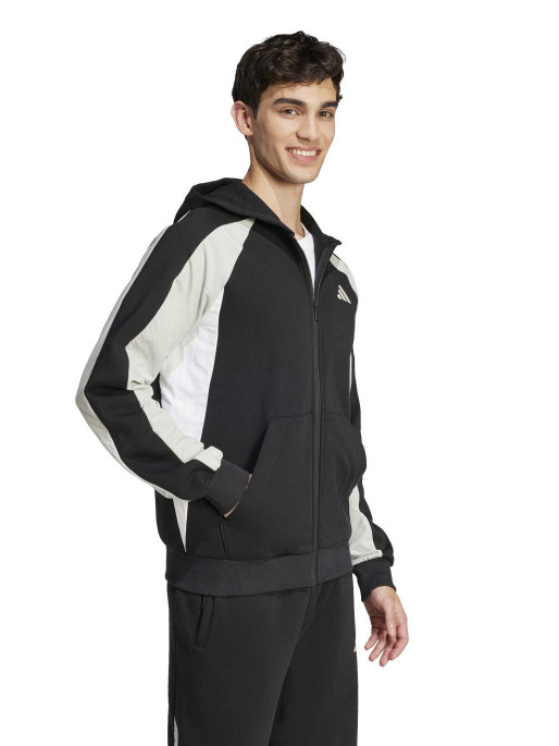 ADIDAS SPORTSWEAR Seasonal Essentials Colorblock Full-Zip Hoodie
