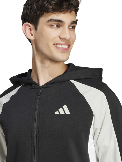 ADIDAS SPORTSWEAR Seasonal Essentials Colorblock Full-Zip Hoodie