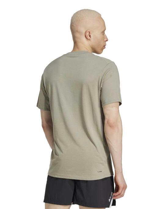 ADIDAS PERFORMANCE Climacool Training Camo Logo Graphic T-shirt