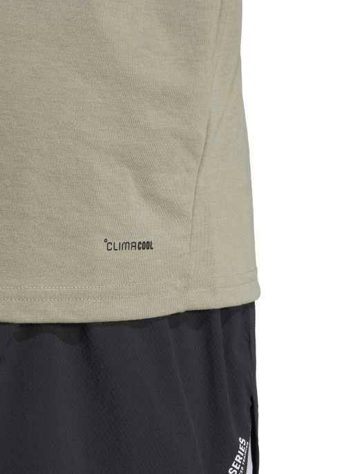 ADIDAS PERFORMANCE Climacool Training Camo Logo Graphic T-shirt