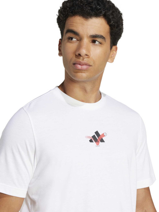 ADIDAS PERFORMANCE Tennis Happy 3 Balls Graphic Tee