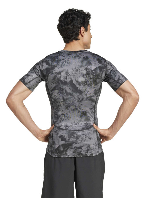 ADIDAS PERFORMANCE Tricou Texhfit Training Aop