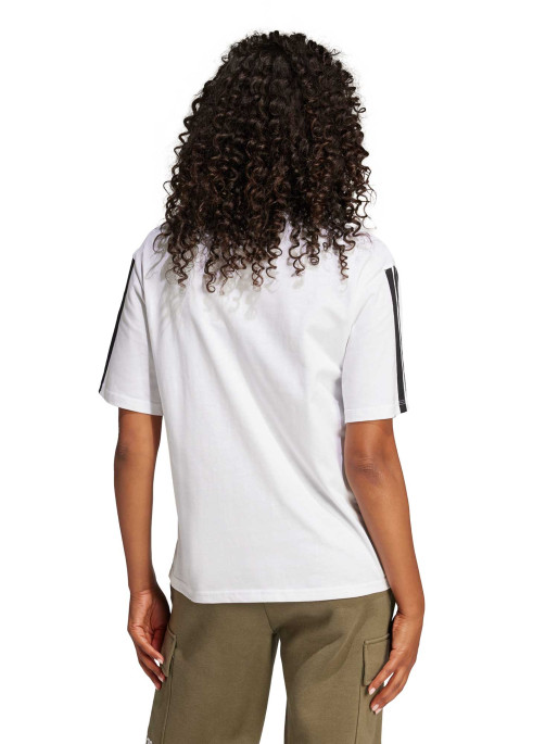 ADIDAS SPORTSWEAR Tricou Essentials 3-Stripes Boyfriend