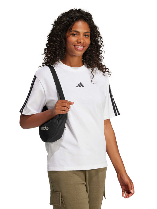 ADIDAS SPORTSWEAR Tricou Essentials 3-Stripes Boyfriend