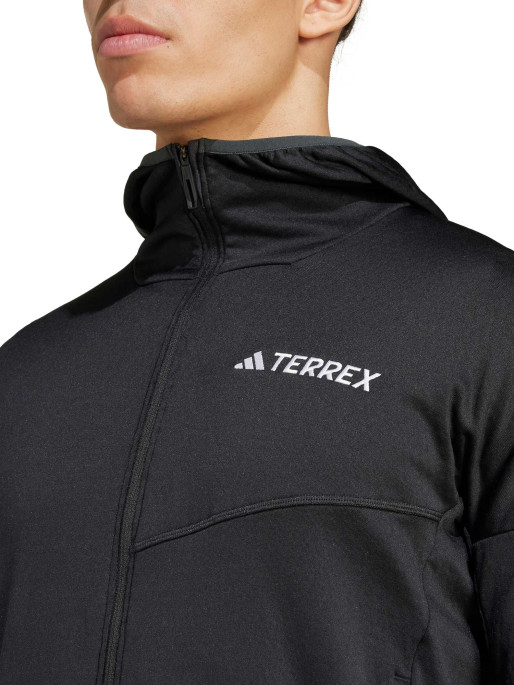 ADIDAS PERFORMANCE Αθλητική Ζακέτα Terrex Xperior CLIMAWARM Light Fleece Hooded
