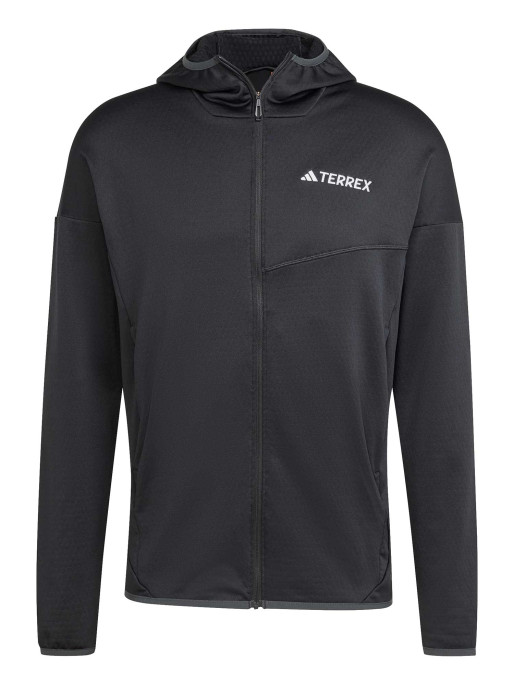 ADIDAS PERFORMANCE Αθλητική Ζακέτα Terrex Xperior CLIMAWARM Light Fleece Hooded