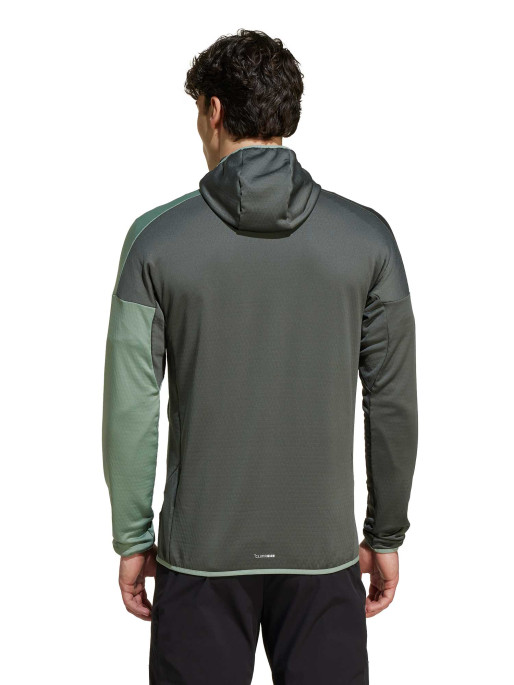 ADIDAS PERFORMANCE Terrex Xperior CLIMAWARM Light Fleece Hooded Jacket