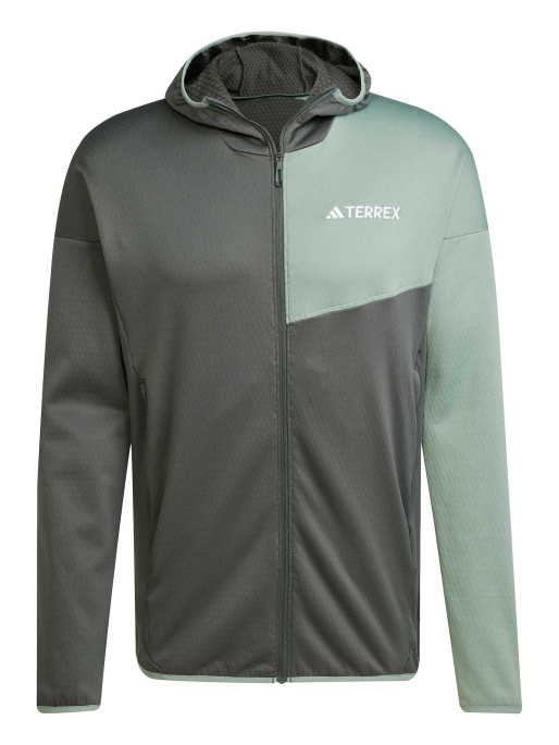 ADIDAS PERFORMANCE Terrex Xperior CLIMAWARM Light Fleece Hooded Jacket
